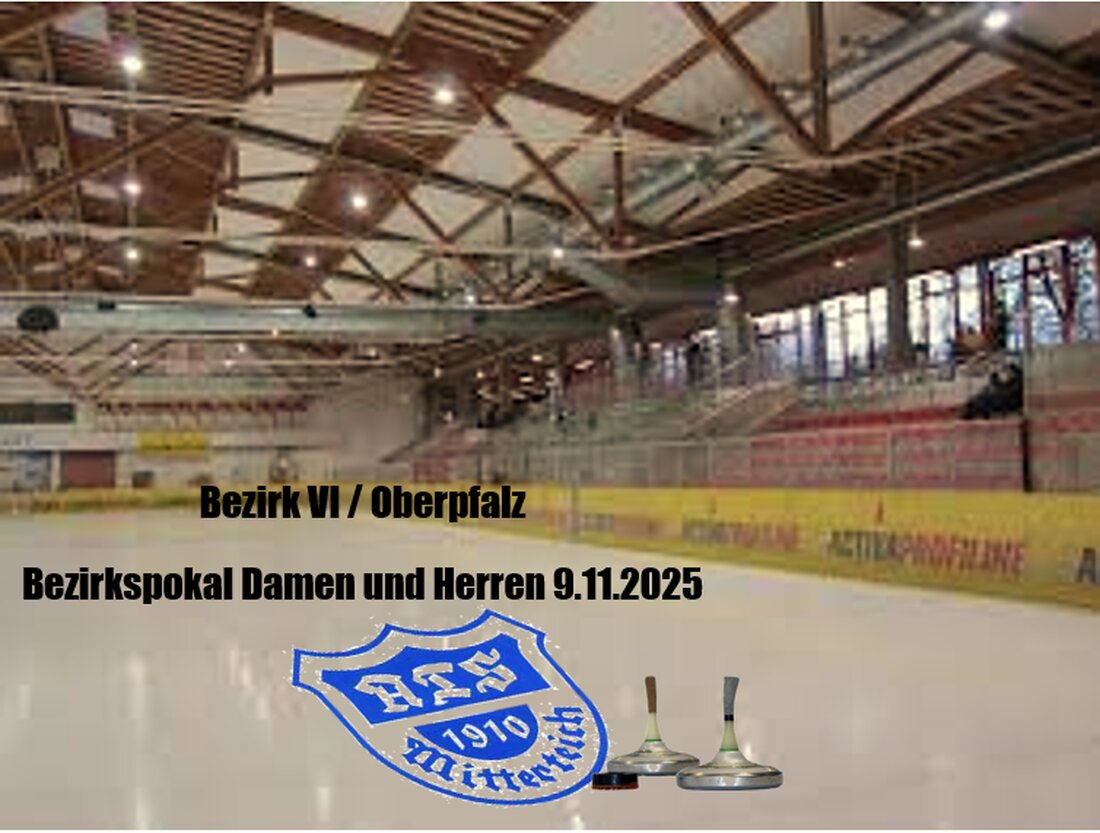 Mitterteich. In der Eishalle Mitterteich trifft sich der Eisstock-Bezirk VI/Oberpfalz am Sonntag zum Bezirkspokal. Bereits ab 6.45 Uhr startet der Wettbewerb um die besten Eisstockschützinnen und Eisstockschützen des Bezirks.