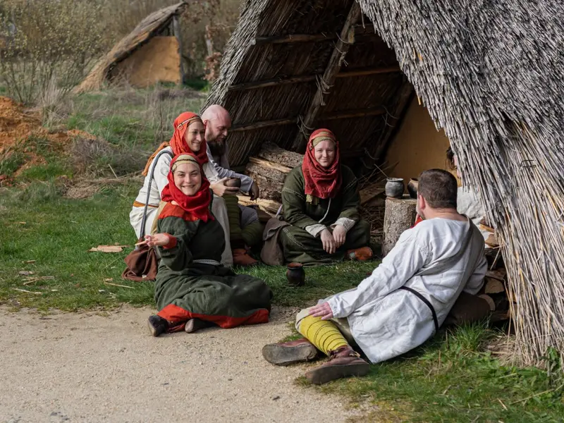 Slawentage im Geschichtspark Bärnau entführen in die frühmittelalterliche Kultur