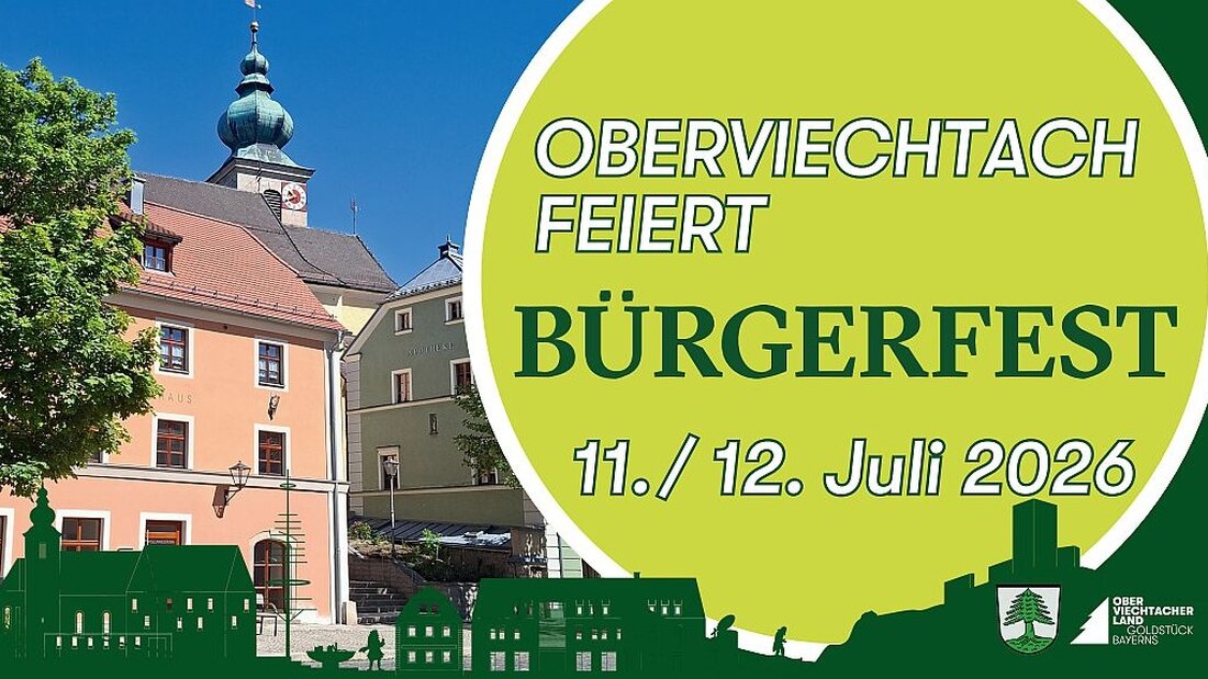 Oberviechtach. Alle zwei Jahre verwandelt sich Oberviechtach in eine große Festmeile – am 11. und 12. Juli ist es endlich wieder so weit. Gemeinsam mit zahlreichen Vereinen lädt die Stadt die gesamte Bevölkerung herzlich zum Bürgerfest 2026 ein.
