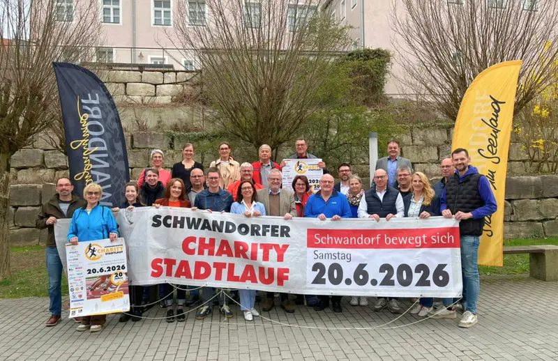 Anmeldung zur 20. Auflage des Charity-Stadtlaufs in Schwandorf