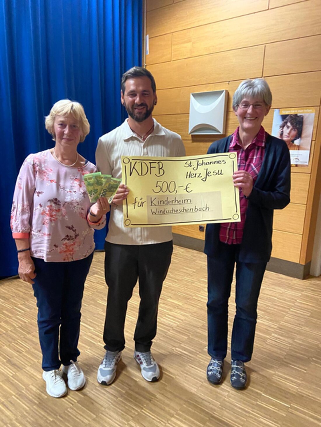 Weiden. Beim Treffen des KDFB St. Johannes stellte Einrichtungsleiter Peter Wasel das Haus St. Elisabeth vor und skizzierte Geschichte, Angebote sowie die Arbeit von rund 130 Beschäftigten. Der Frauenbund spendete 500 Euro.