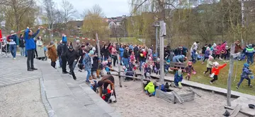 Ostereiersuche der SPD Eschenbach