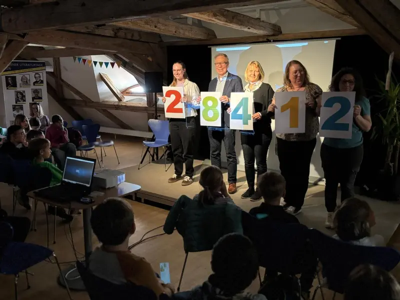 "Regiberts Rucksackreise" - 28.412 Bücher begeistern Kinder