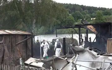 Nach Leichenfund auf Campingplatz - Obduktion angeordnet, Spürhund im Einsatz