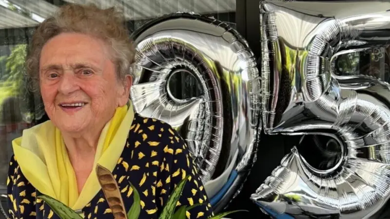 Jubilarin Ida Kölbl feiert 95. Geburtstag in Fensterbach