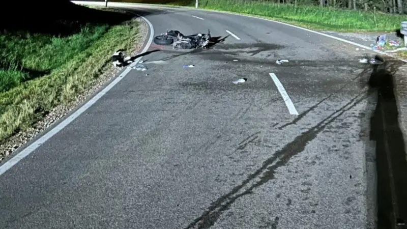 Junger Motorradfahrer bei Unfall in Schwarzhofen tödlich verletzt