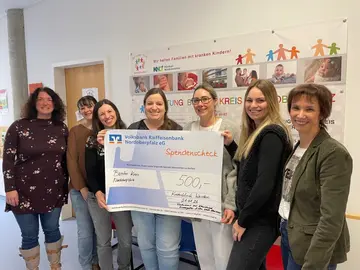 Elternbeirat und Förderer des Kindergartens Arche Noah in Altenstadt/WN unterstützten den Bunten Kreis