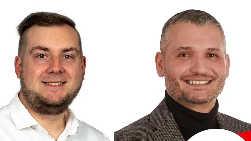 Tirschenreuther SPD-Bürgermeisterkandidat Jonas Prauschke mit Team "on Tour"