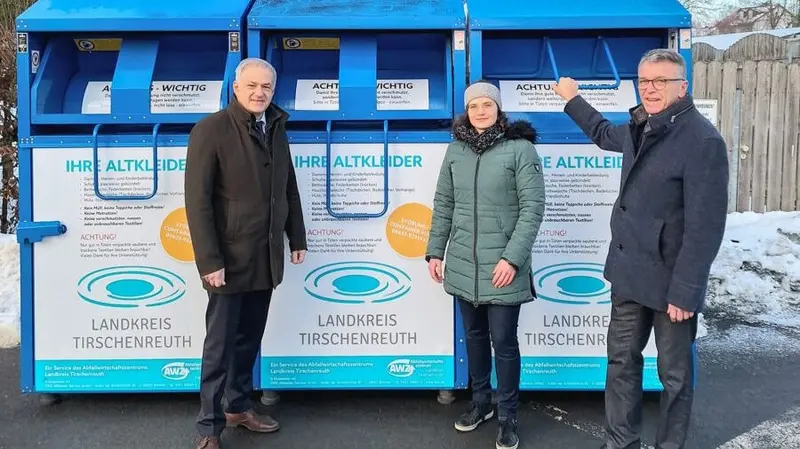 Eigenes Sammelsystem für Alttextilien in Tirschenreuth gestartet