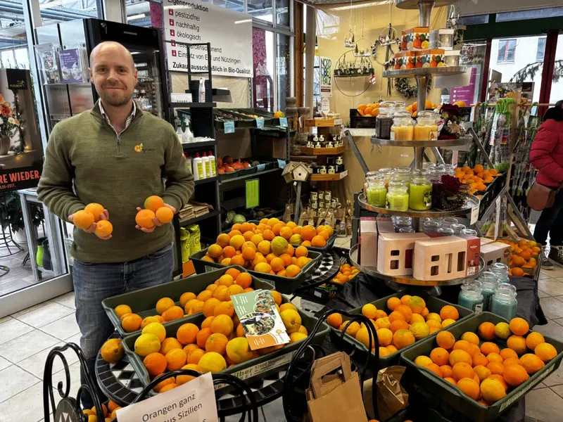 Sonnengrüße aus "Bella Italia" in der Gärtnerei Steinhilber in Neustadt/WN