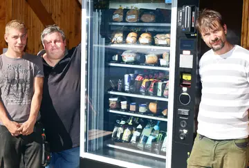 Snackautomat schließt Marktlücke im Industriegebiet Weiden-West