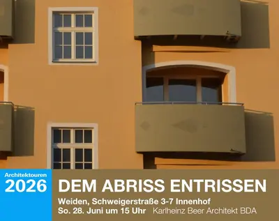 Bauminister besucht prämierte Wohnanlage Schweigerstraße in Weiden