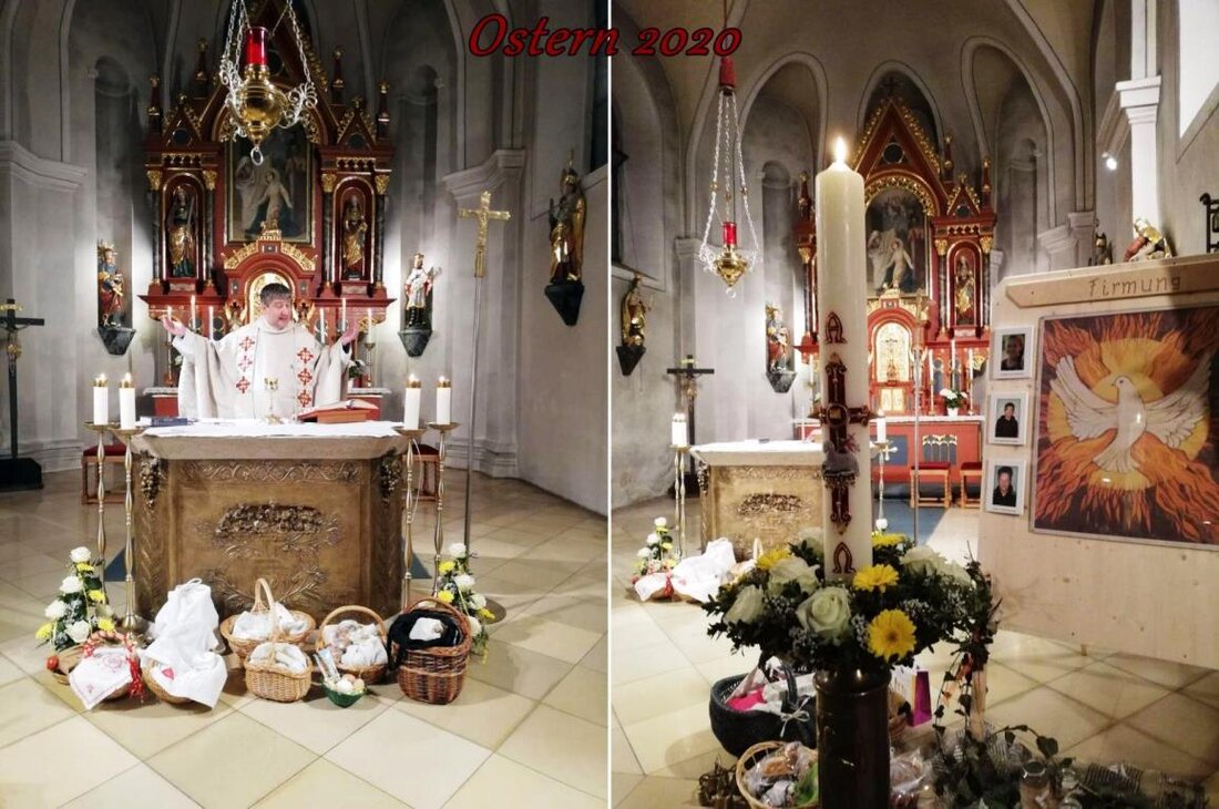 Leuchtenberg. Ohne Gläubige feierte Pfarrer Adam Nieciecki die Osternacht in der Pfarrkirche St.Margareta. Von Sieglinde Schärtl Einige hatten zuvor ihre Körbe mit den Speisen vor den Volksaltar gestellt und so [&hellip;]