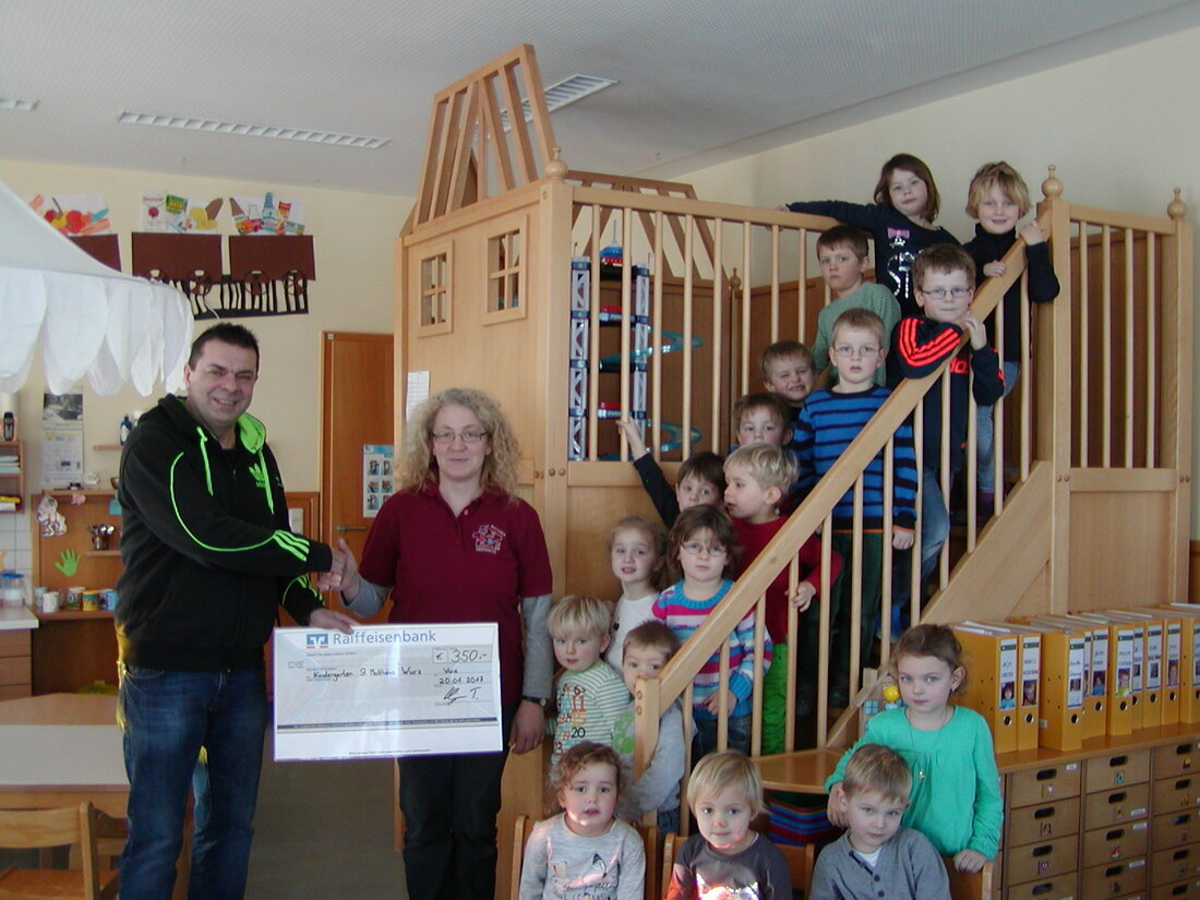 Wurz. Ganze 350 Euro konnten bei der spontan organisierten Christbaumversteigerung in Wurz gesammelt werden. Der Kindergarten St. Matthäus nahm den Scheck sehr dankbar an.  Von Tom Kreuzer Über ein nachträgliches [&hellip;]